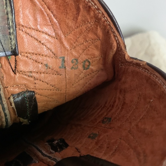 Brown Leather Cowboy boots size 7 (5 men’s) - Picture 2 of 6